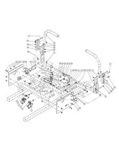 Control Assembly Diagram and Parts List for M72-KW (53AI8CT8050-37HP-OHV)(2009 & Before) Cub Cadet Lawn Tractor